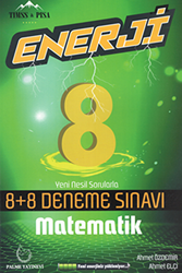 Palme 8. Sınıf Enerji Matematik 8+8 Deneme Sınavı - 1