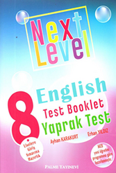 Palme 8. Sınıf Next Level English Test Booklet Yaprak Test - 1