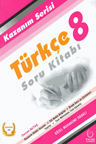 Palme 8. Sınıf Türkçe Kazanım Serisi Soru Kitabı - 1