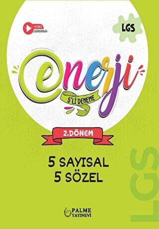 Palme Enerji LGS 1. Dönem 5`li Deneme - 1