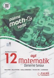Palme Math-e Serisi AYT Matematik 12 Deneme Sınavı Ekstra - 1