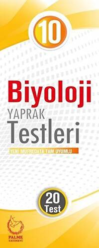 Palme Yaprak Test 10. Sınıf Biyoloji - 1