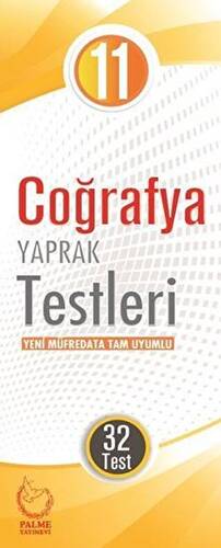 Palme Yaprak Test 11. Sınıf Coğrafya - 1