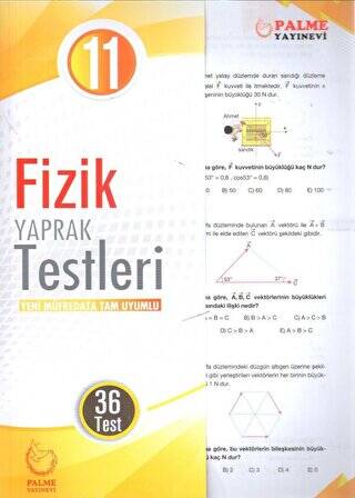 Palme Yaprak Test 11. Sınıf Fizik - 1
