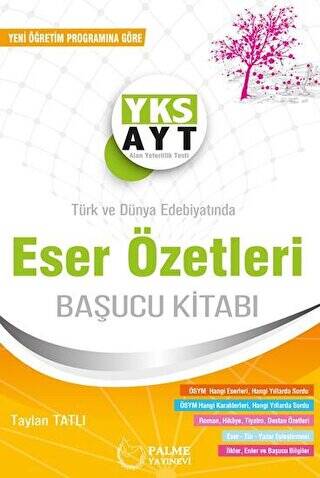 Palme YKS AYT Eser Özetleri Başucu Kitabı - 1