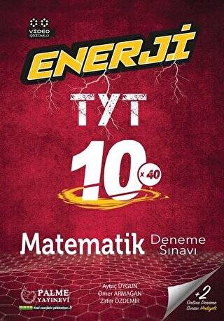 Palme YKS TYT Enerji Matematik 10 Deneme Sınavı Video Çözümlü - 1