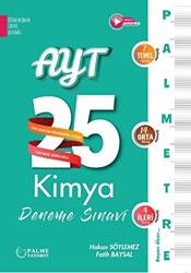 Palmetre AYT Kimya 25 Deneme Sınavı - Palme Yayınları