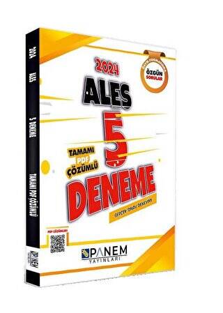 Tamamı Çözümlü ALES 5 Deneme - 1