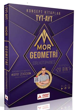 Paraf Akademi TYT-AYT Mor Geometri Soru Bankası - 1
