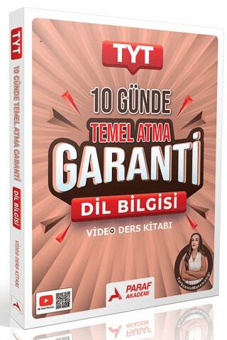 Paraf Akademi TYT Dil Bilgisi 10 Günde Temel Atma - 1