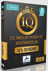 Paraf IQ İnkılap Tarihi 16`lı Deneme 1. Dönem Konuları - 1