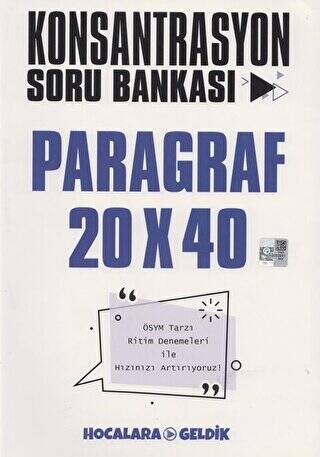 Paragraf Konsantrasyon Soru Bankası - 1