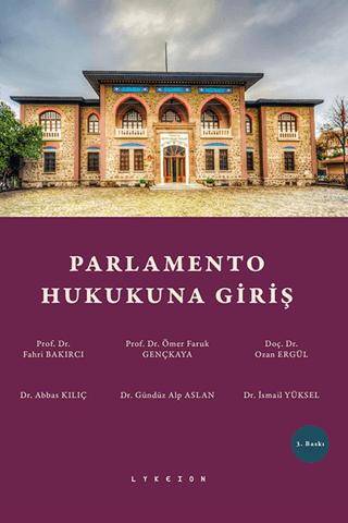 Parlamento Hukukuna Giriş - 1