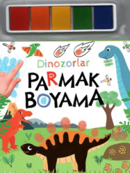 Parmak Boyama - Dinozorlar - Net Çocuk Yayınları