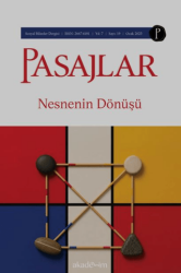 Pasajlar Sosyal Bilimler Dergisi Sayı 19 - Nesnenin Dönüşü - Pasajlar Sosyal Bilimler Dergisi