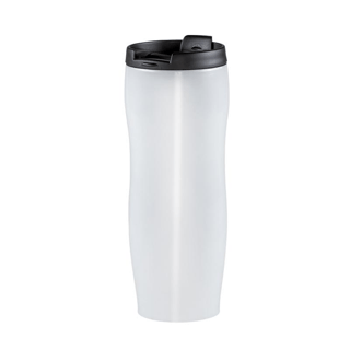 Paslanmaz Çelik Termos Bardak - Beyaz - 400 ml - 783 - 1