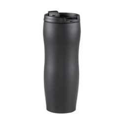 Paslanmaz Çelik Termos Bardak - Siyah - 400 ml - 783 - Halk Kitabevi