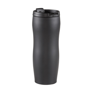 Paslanmaz Çelik Termos Bardak - Siyah - 400 ml - 783 - 1