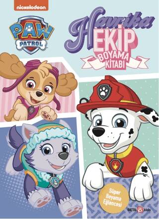 Paw Patrol Havrika Ekip Boyama Kitabı - 1