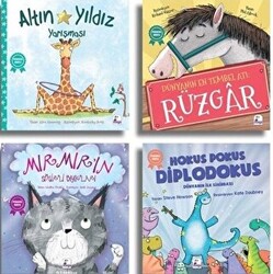 Pedagog Onaylı Uyku Vakti Hikayeleri Seti - 1 4 Kitap Takım - 1
