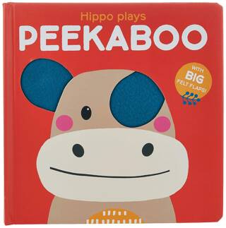 Peekaboo with Felt Flaps: Hippo Plays Peekaboo - 1