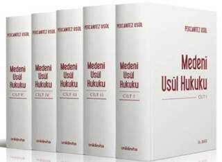 Pekcanıtez Usul - Medeni Usul Hukuku 5 Cilt - 1