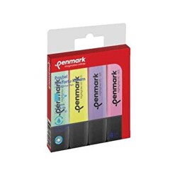 Penmark Pastel Fosforlu Kalem 4 Renk Karışık - Penmark