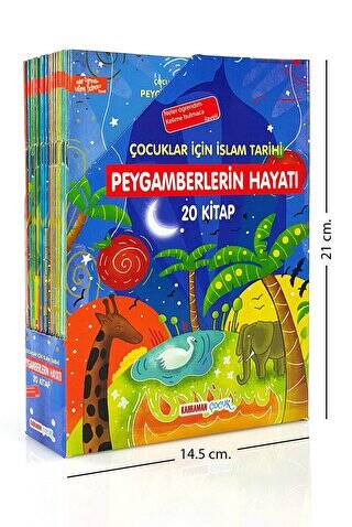 Peygamberlerin Hayatı 20 Kitap Kutulu Yeni Set, Kuşe - 1