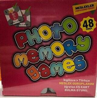 Photo Memory Games - Meslekler 48 Parça - 1