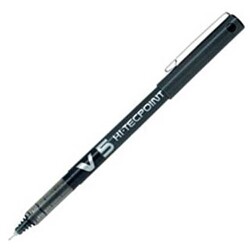 Pilot Hi-Tecpoint V5 Roller Kalem Siyah 0.5 - Pilot