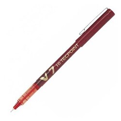 Pilot Hi-Tecpoint V7 Roller Kalem Kırmızı 0.7 - Pilot