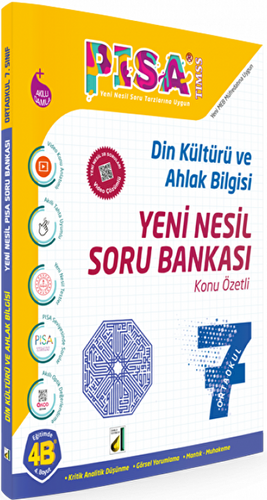 Pisa Yeni Nesil Din Kültürü ve Ahlâk Bilgisi Soru Bankası - 7. Sınıf - 1