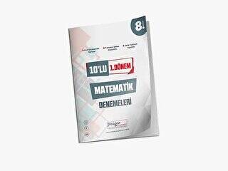 Pisagor 8. Sınıf 10` lu 1. Dönem Matematik Denemeleri - 1