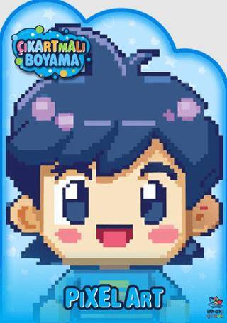 Pixel Art Zamanı – Çıkartmalı Boyama Kitabı - 1
