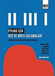 Piyano İçin Dizi ve Arpej Çalışmaları - Eğitim Yayınevi - Bilimsel Eserler