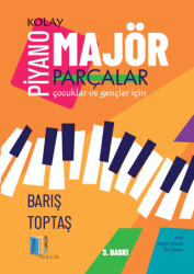 Piyano - Kolay Majör Parçalar - Kitapol Yayınları