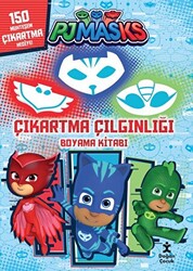 Pjmask Çıkartma Çılgınlığı Boyama Kitabı - 1