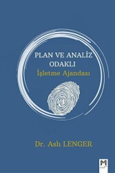 Plan ve Analiz Odaklı İşletme Ajandası - 1