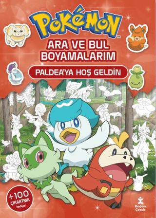 Pokemon-Ara ve Bul Boyamalarım – Paldea’ya Hoş Geldin - 1