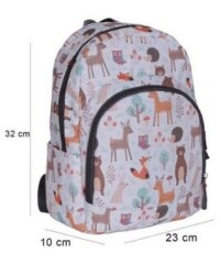 Polo Cambridge Anaokul Çantası Beyaz Sevimli Hayvanlar Plcan2080.405 1655 - BKM Kitap