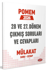 POMEM 27-28. Dönem Mülakat Çıkmış Sorular ve Cevapları - 1