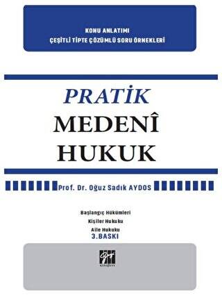 Pratik Medeni Hukuk - 1