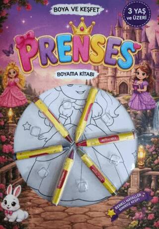 Prenses Boyama Kitabı - 1