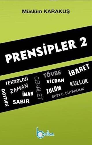Prensipler 2 - 1