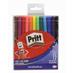 Pritt-Keçeli Kalem 12 Renk - Pritt