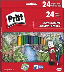 Pritt - Kuruboya Kalemi 24 Renk Karton Kutu - Pritt