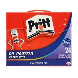 Pritt Pastel Boya 24 Renk Çanta - 1