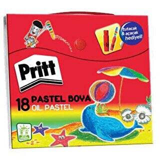 Pritt Pastel Boya Çantalı 18 Renk - 1