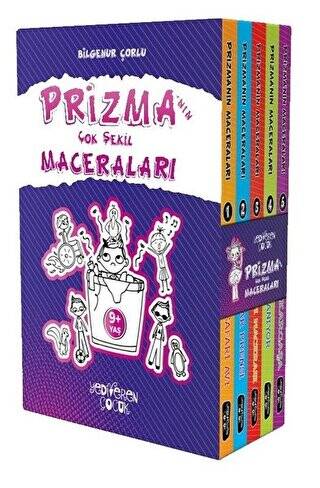 Prizma’nın Çok Şekil Maceraları Seti 5 Kitap Takım - 1