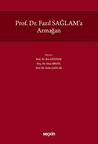 Prof. Dr. Fazıl Sağlam`a Armağan - 1